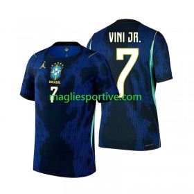 Completo Calcio Brasile Vinicius Junior 7 Divisa Trasferta Mondiali 2026